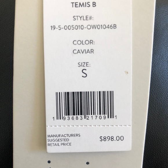 Joie Ruffle Lamb Leather Jacket - Picture 7 of 7